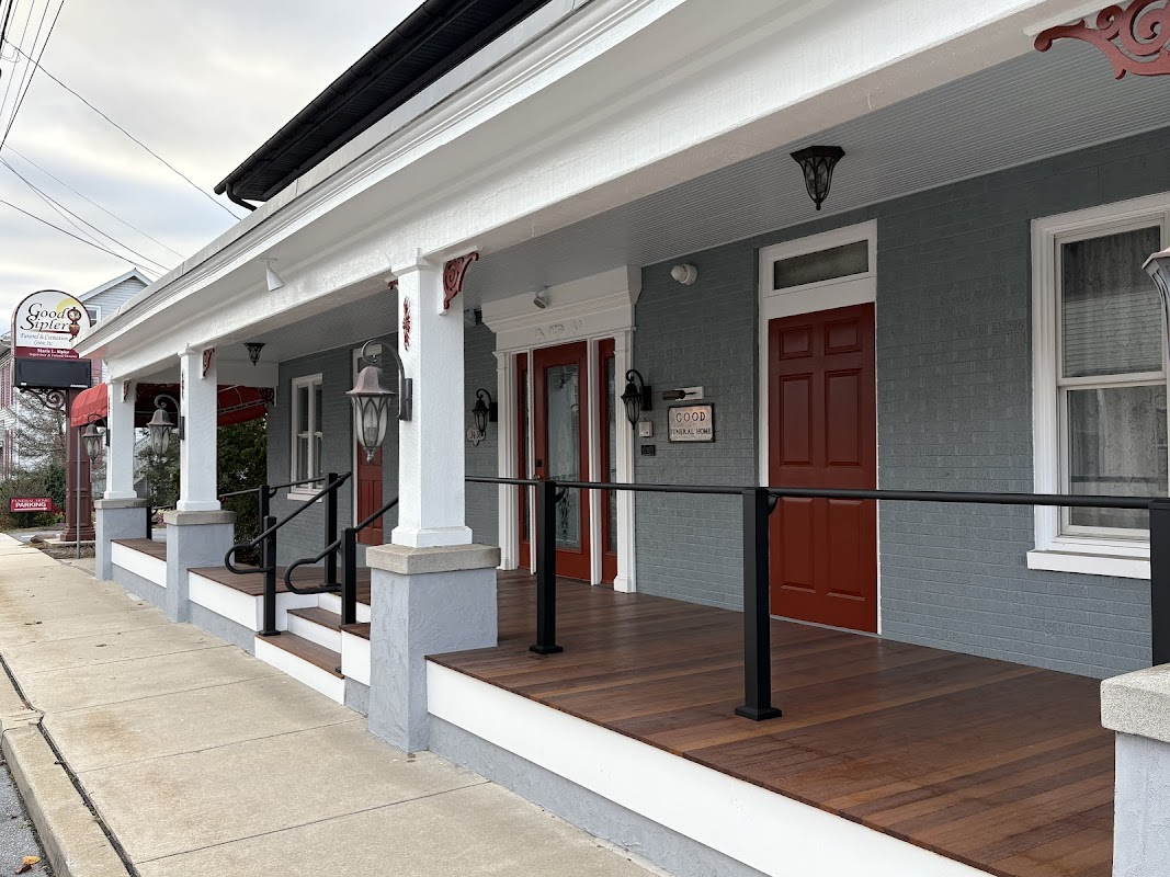 Good Sipler Funeral & Cremation Centre building in Reamstown, Pennsylvania