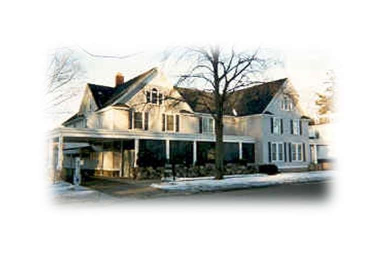 Gorden Funeral Residence building in Allegan, Michigan