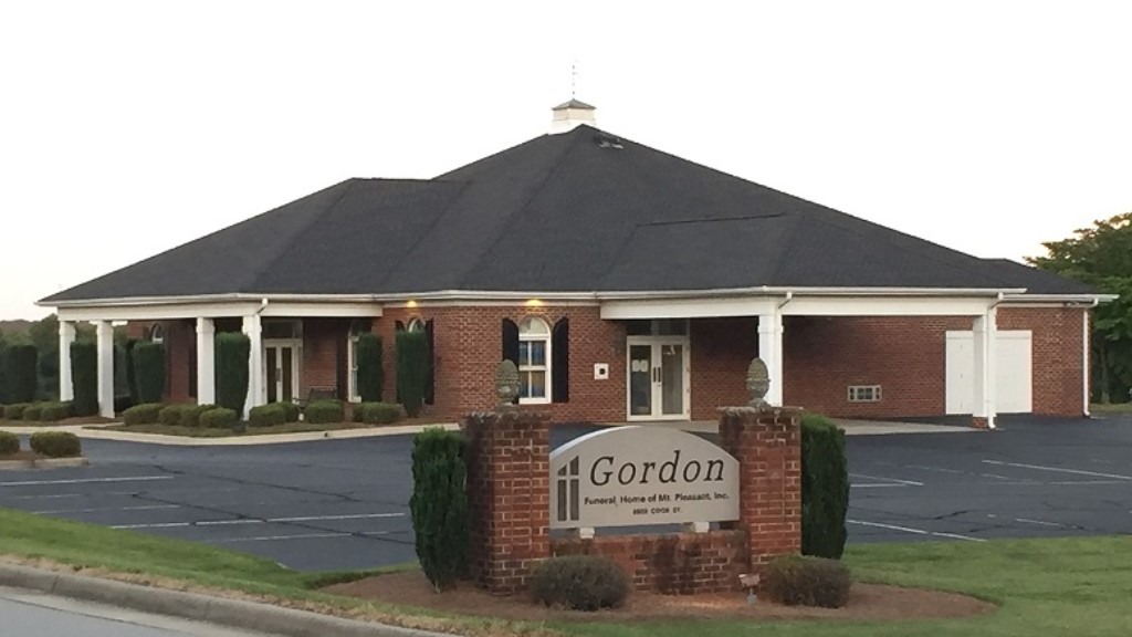 Gordon Funeral Home of Mt. Pleasant building in Mount Pleasant, North Carolina