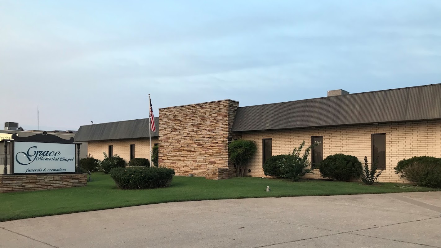 Grace Memorial Chapel building in Ponca City, Oklahoma