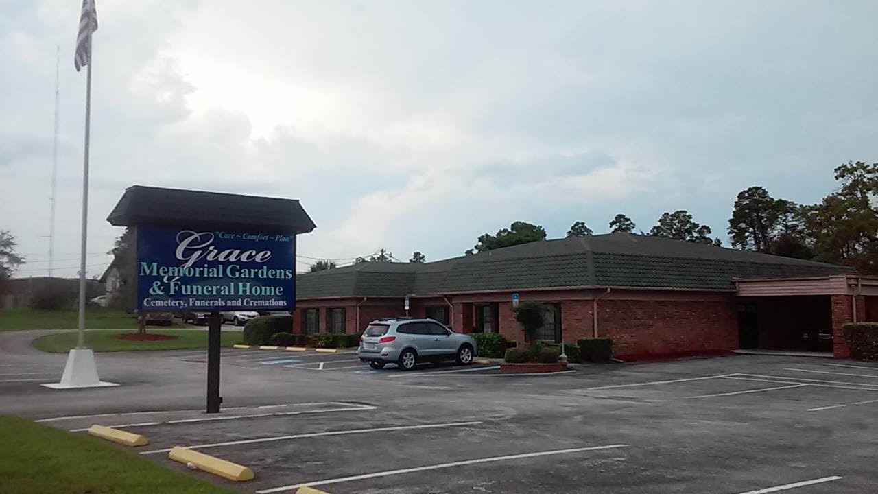 Grace Memorial Gardens & Funeral Home building in Hudson, Florida