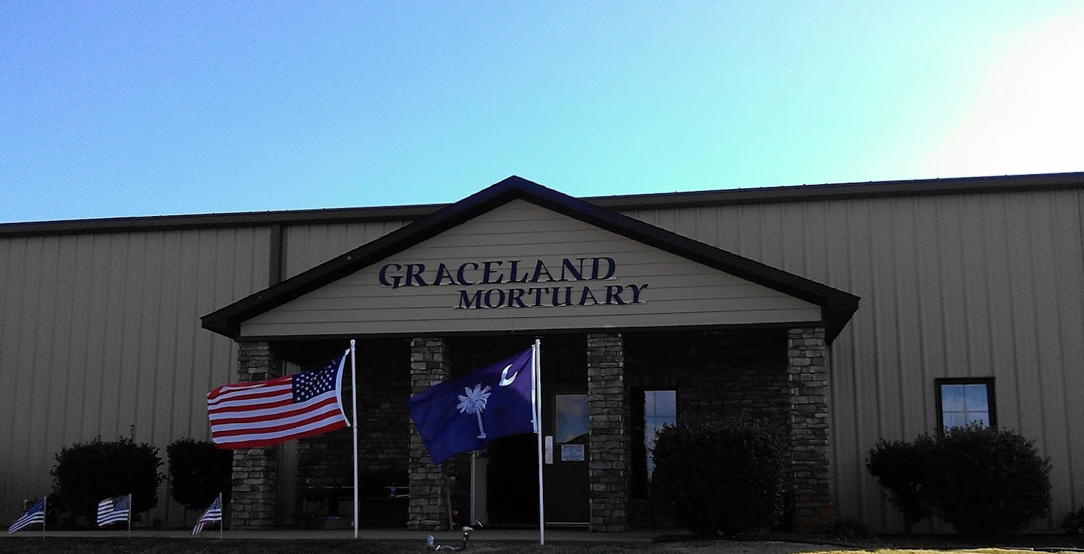 Graceland Mortuary building in Greenville, South Carolina