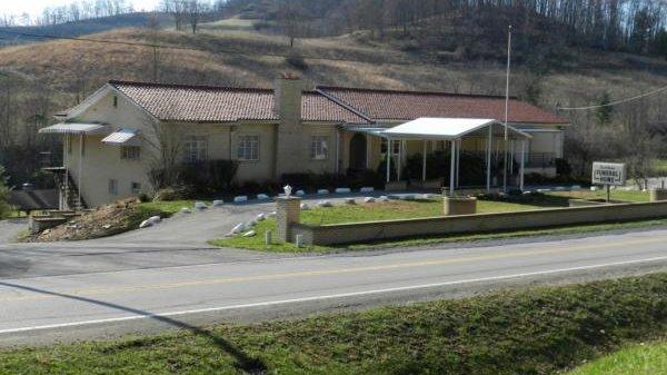 Greathouse Funeral Home building in Salem, West Virginia