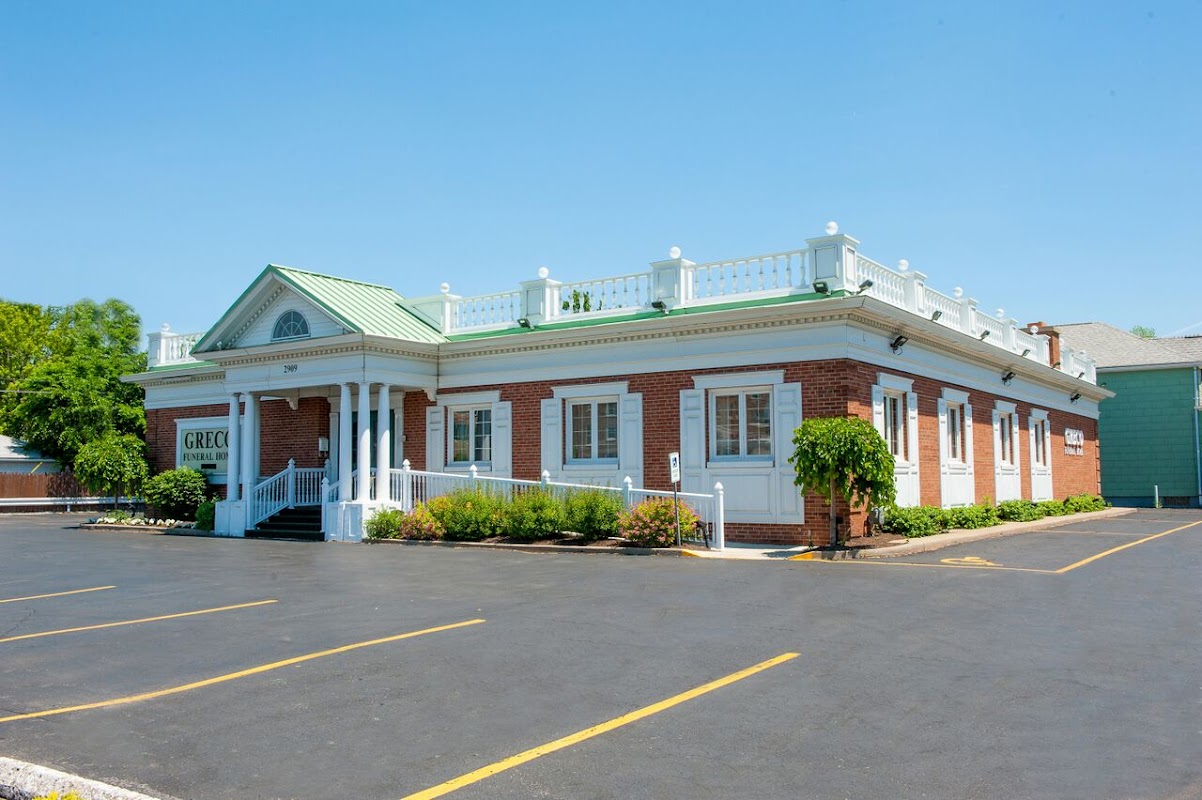 Greco Funeral Home building in Kenmore, New York