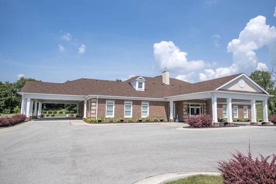 Greenlawn Funeral Home building in Fort Wayne, Indiana