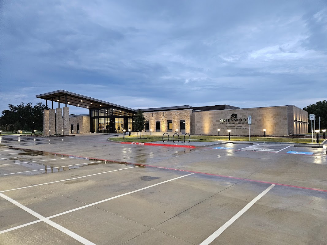 Greenwood Funeral Homes building in Fort Worth, Texas