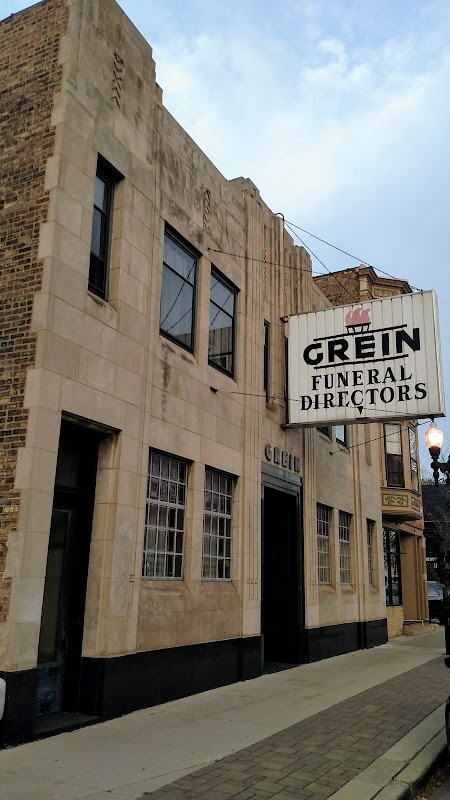 Grein Funeral Directors building in Chicago, Illinois