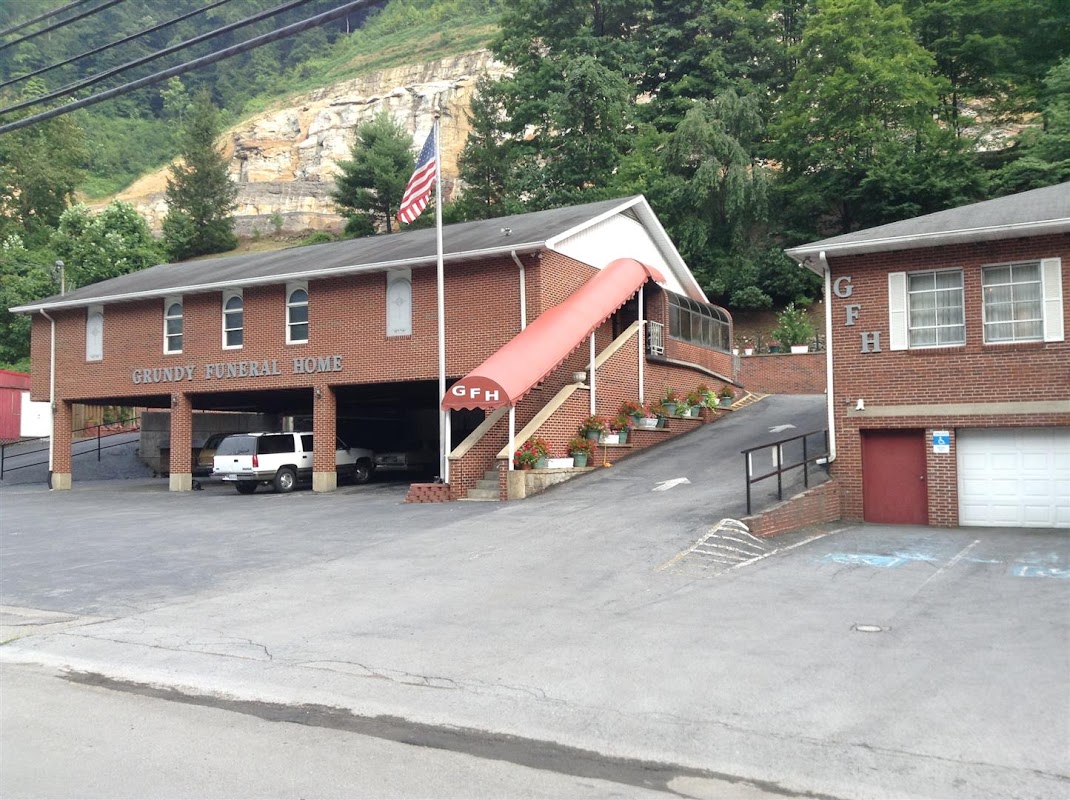 Grundy Funeral Home building in Grundy, Virginia