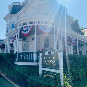 Guare & Sons Funeral Home building in Montpelier, Vermont