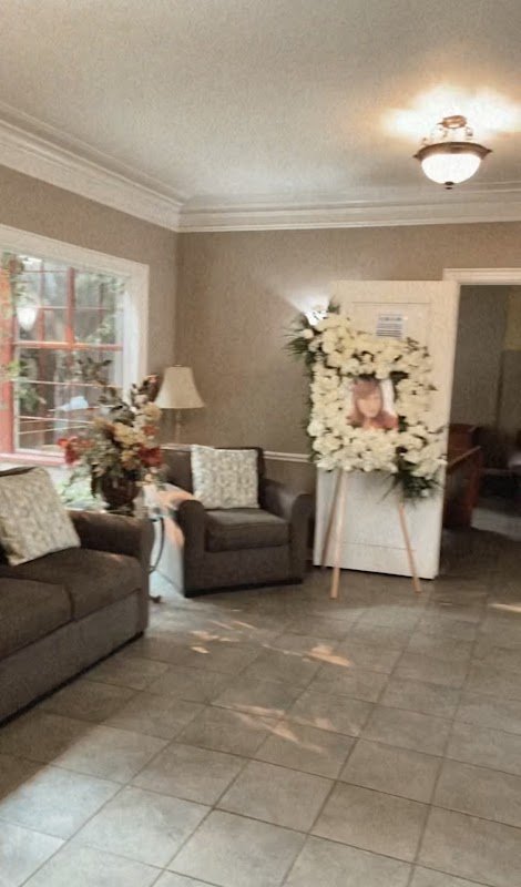 Guerra-Cunningham-Bagues Funeral Directors building in Huntington Park, California