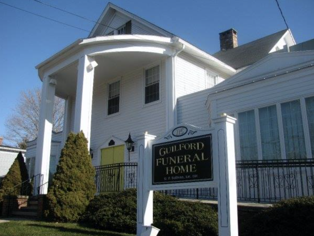 Guilford Funeral Home building in Guilford, Connecticut