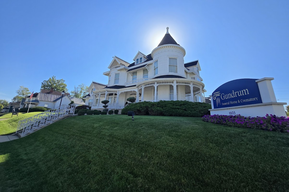 Gundrum Funeral Home & Crematory building in Logansport, Indiana