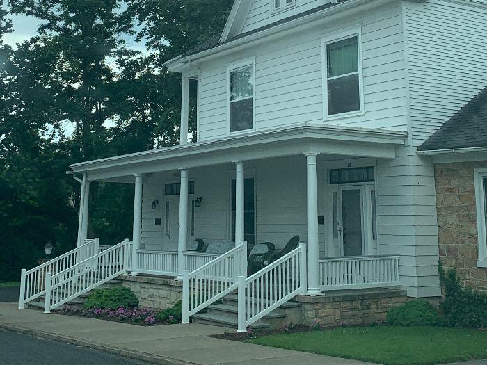 Guss Funeral Home building in Mifflintown, Pennsylvania