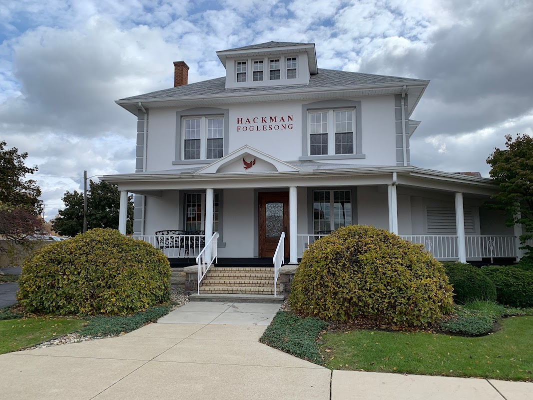 Hackman Family Funeral Homes building in Sturgis, Michigan