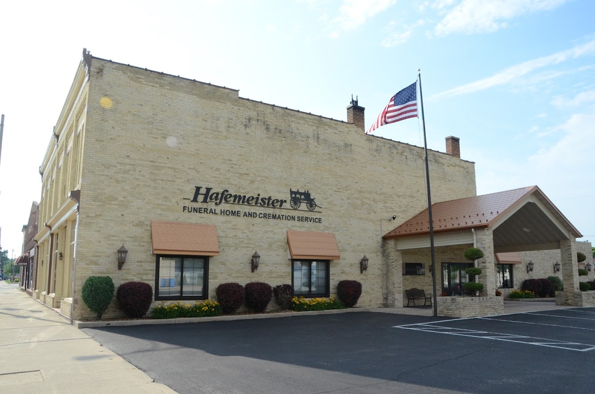 Hafemeister Funeral Home & Cremation Service building in Watertown, Wisconsin