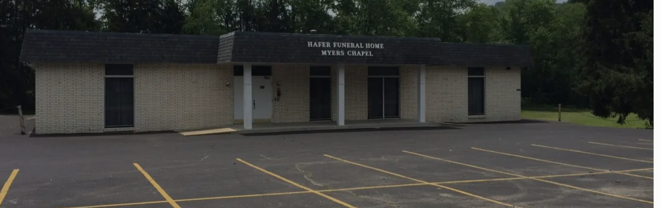 Hafer Funeral Home building in Elkview, West Virginia