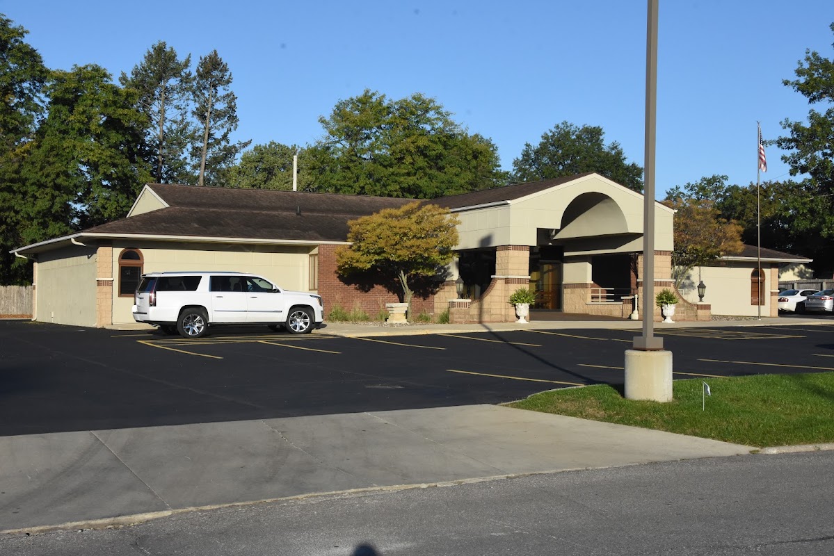 Hagarty-Waychoff-Grarup Funeral Service building in Waterloo, Iowa