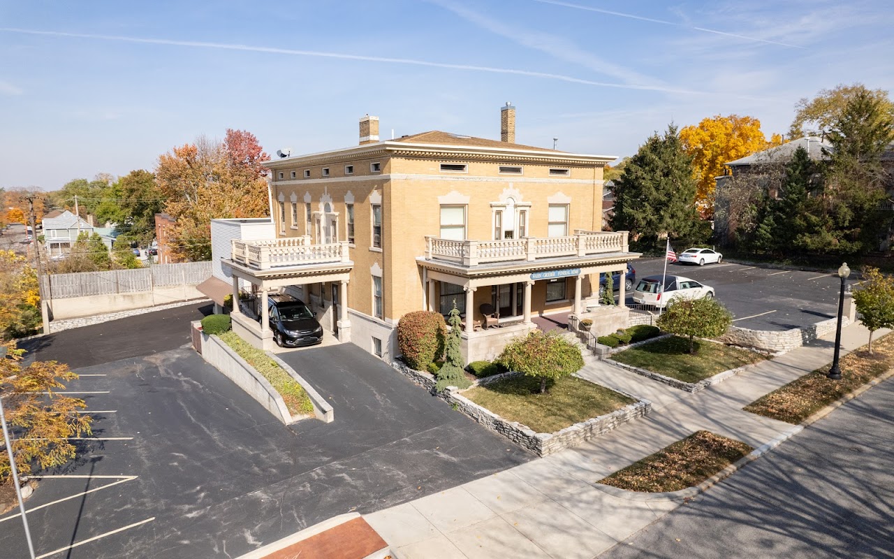 Hahn-Groeber Funeral Home building in Lafayette, Indiana