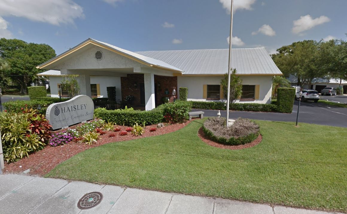 Haisley Funeral & Cremation Service building in Fort Pierce, Florida