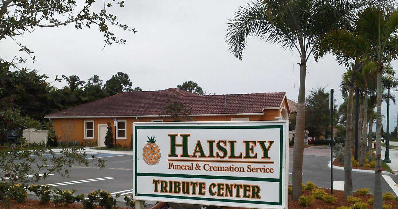 Haisley Funeral, Cremation Service & Tribute Center building in Port Saint Lucie, Florida