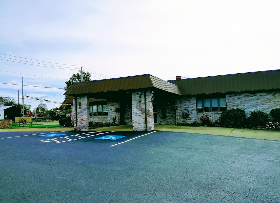 Haky Funeral Home building in Masontown, Pennsylvania