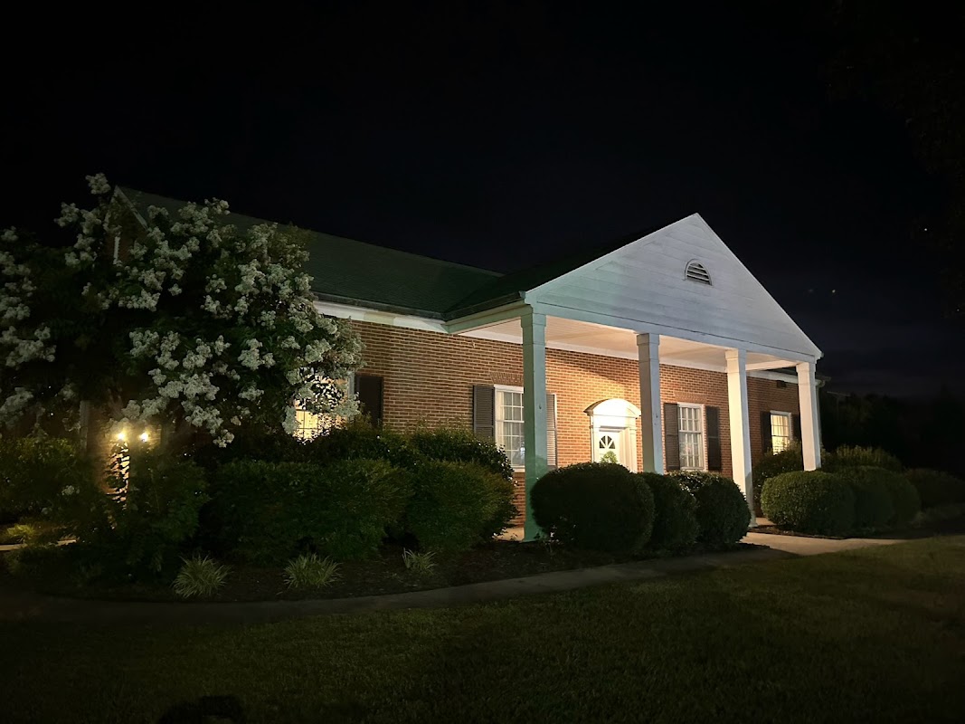 Hamner-McMillian Funeral Home building in Blackstone, Virginia