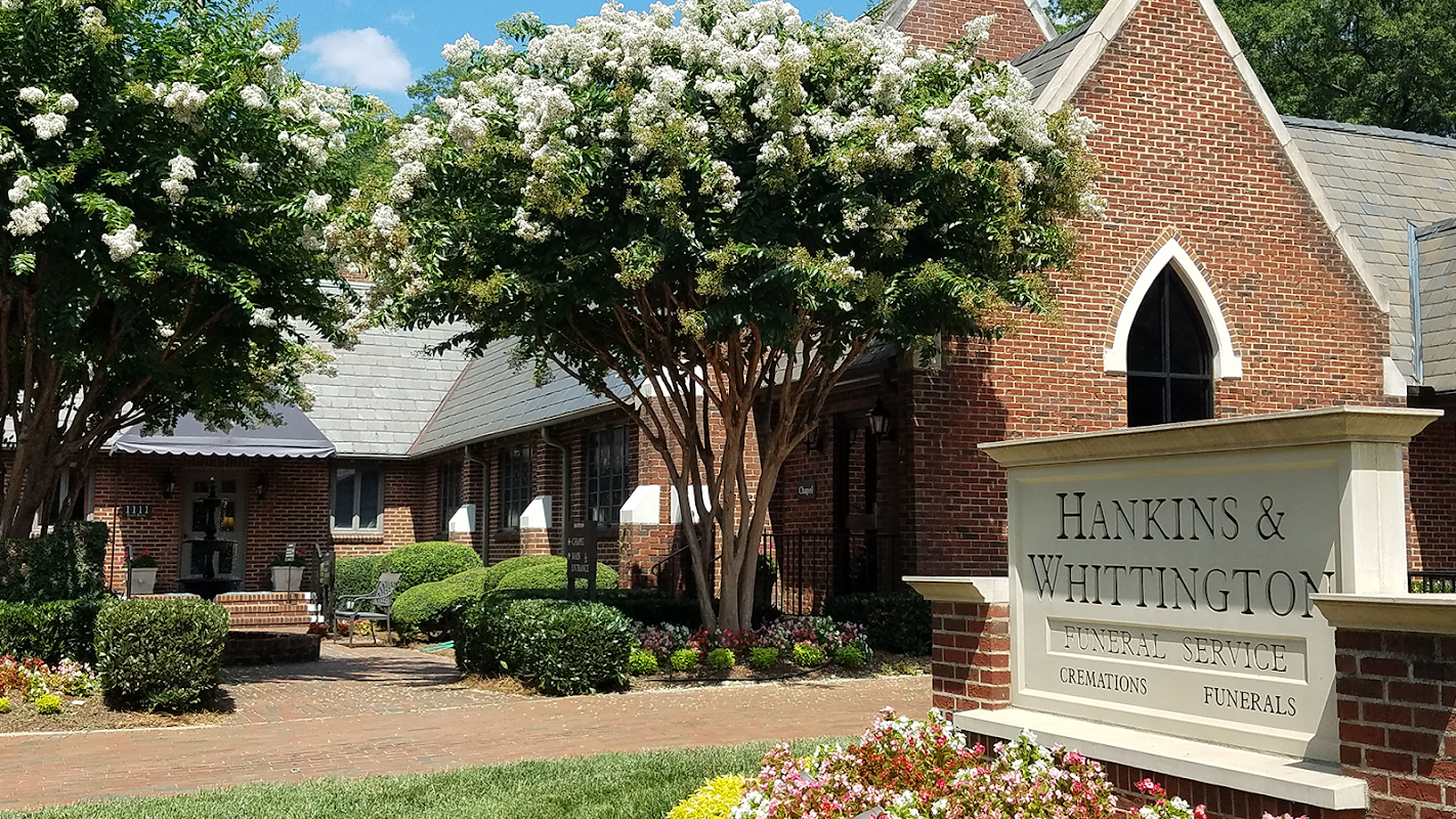 Hankins & Whittington Funeral Home building in Charlotte, North Carolina