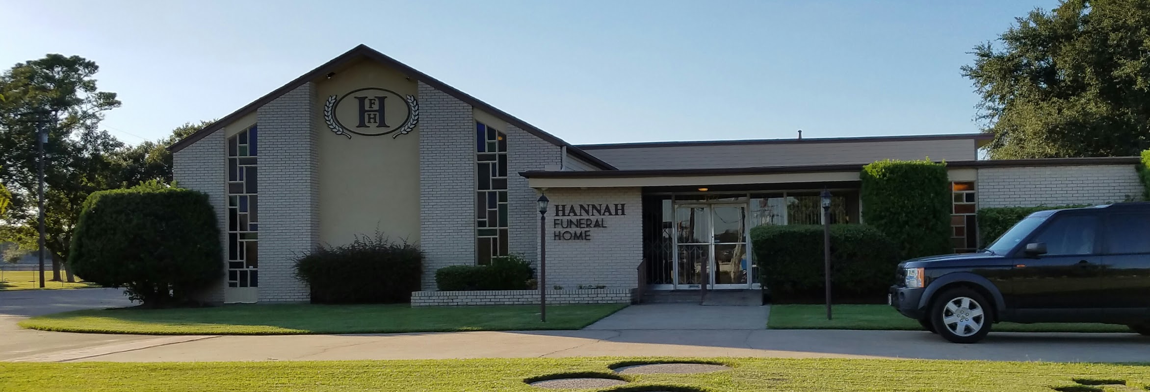 Hannah Funeral Home building in Port Arthur, Texas