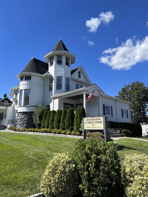 Hannemann Funeral Home Inc building in Nyack, New York