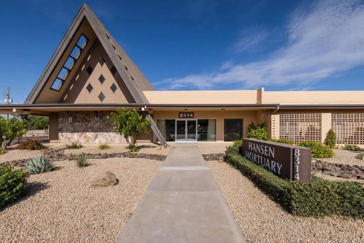 Hansen Mortuary Chapel building in Phoenix, Arizona