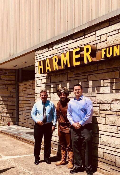 Harmer Funeral Home building in Shinnston, West Virginia