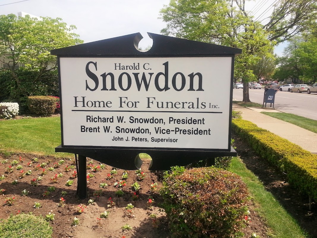 Harold C. Snowdon Funeral Home building in Kingston, Pennsylvania