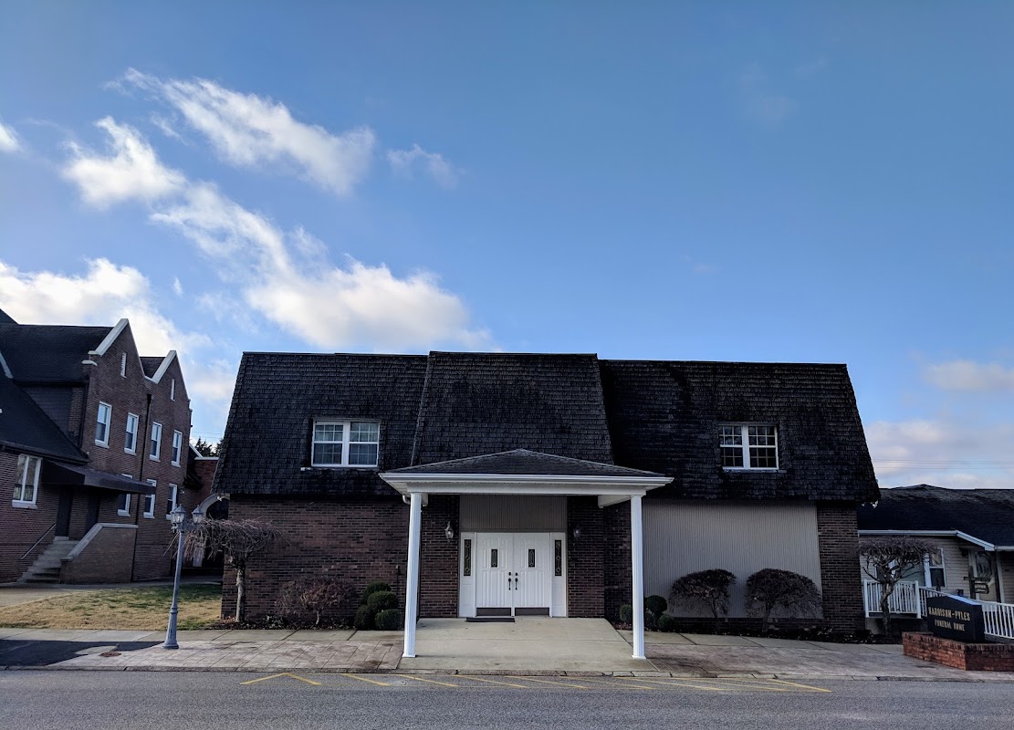 Harrison-Pyles Funeral Home building in Wheelersburg, Ohio