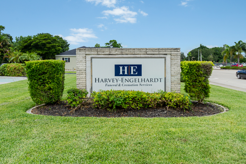 Harvey-Engelhardt Funeral and Cremation Services building in Fort Myers, Florida