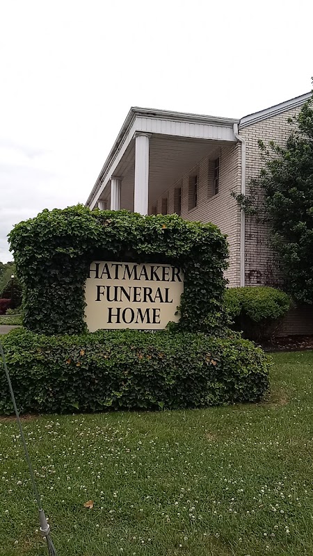 Hatmaker Funeral Home building in Lake City, Tennessee