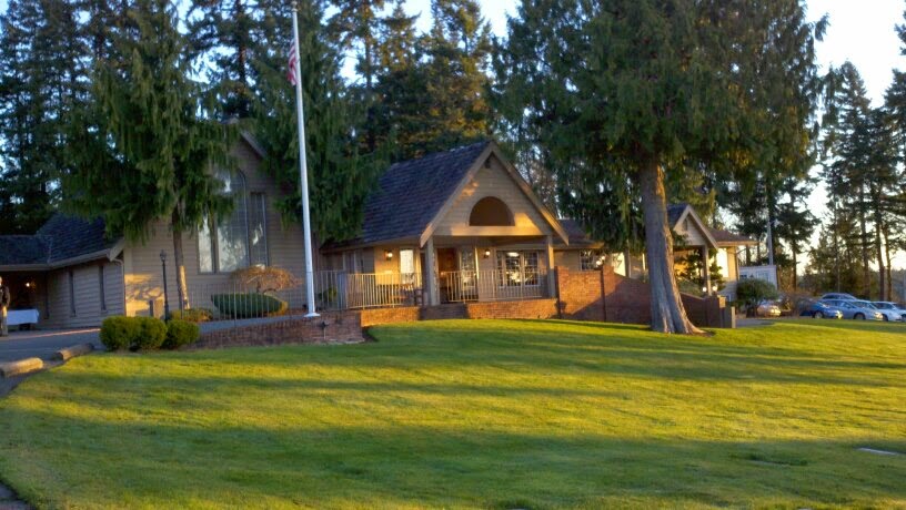Haven of Rest Funeral Home & Memorial Park building in Gig Harbor, Washington