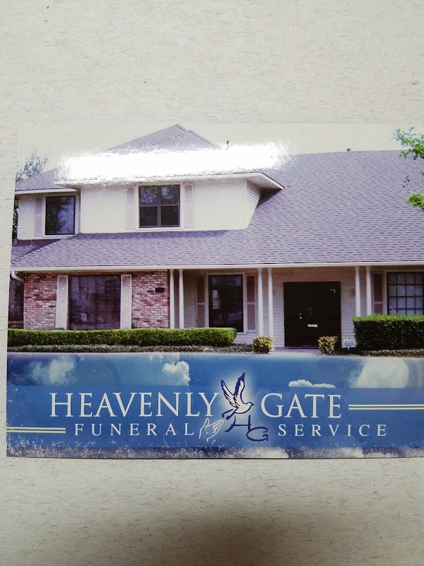 Heavenly Gates Funeral Services building in Garland, Texas