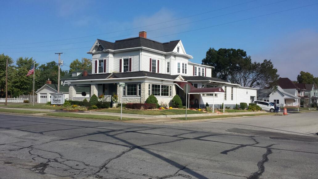 Hedge-Lewis-Goodwin Funeral Home building in Webb City, Missouri