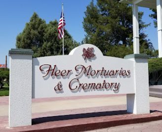 Heer Mortuary building in Fort Morgan, Colorado