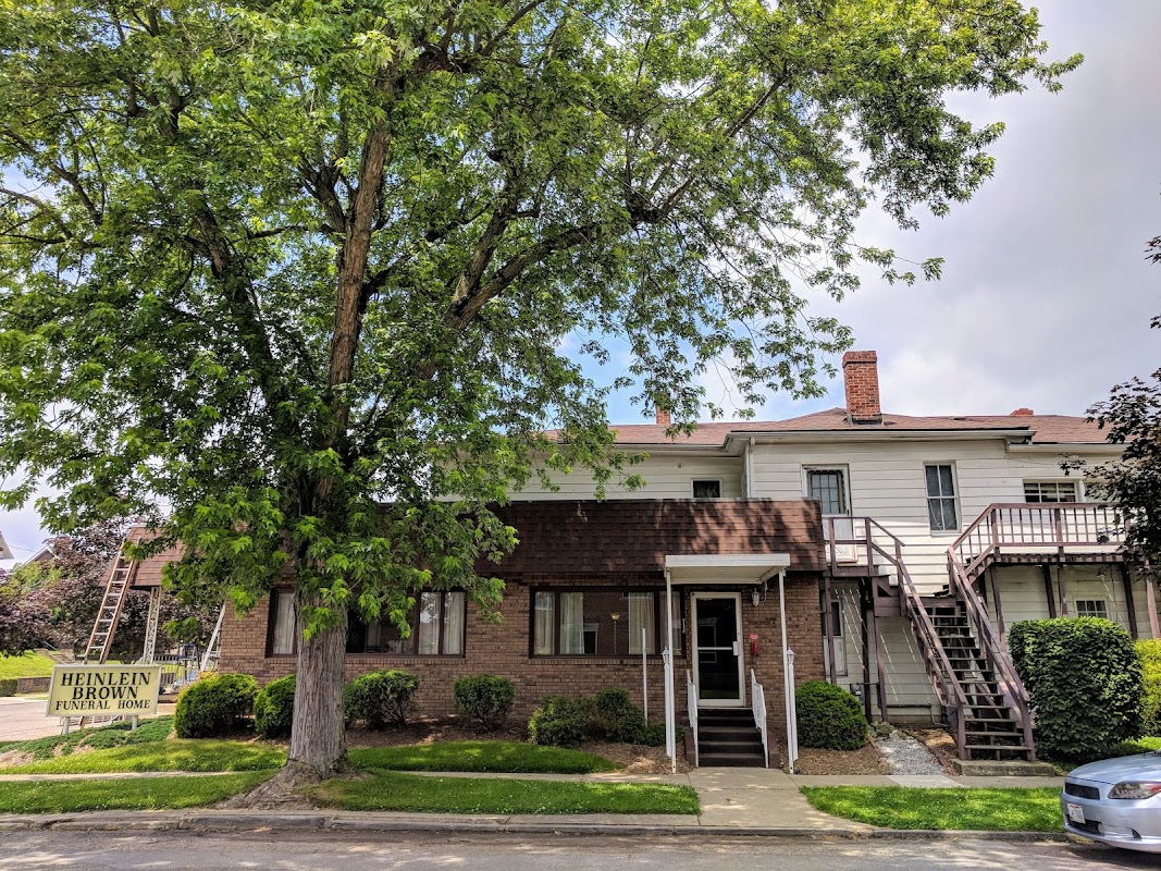 Heinlein-Brown Funeral Home building in Logan, Ohio