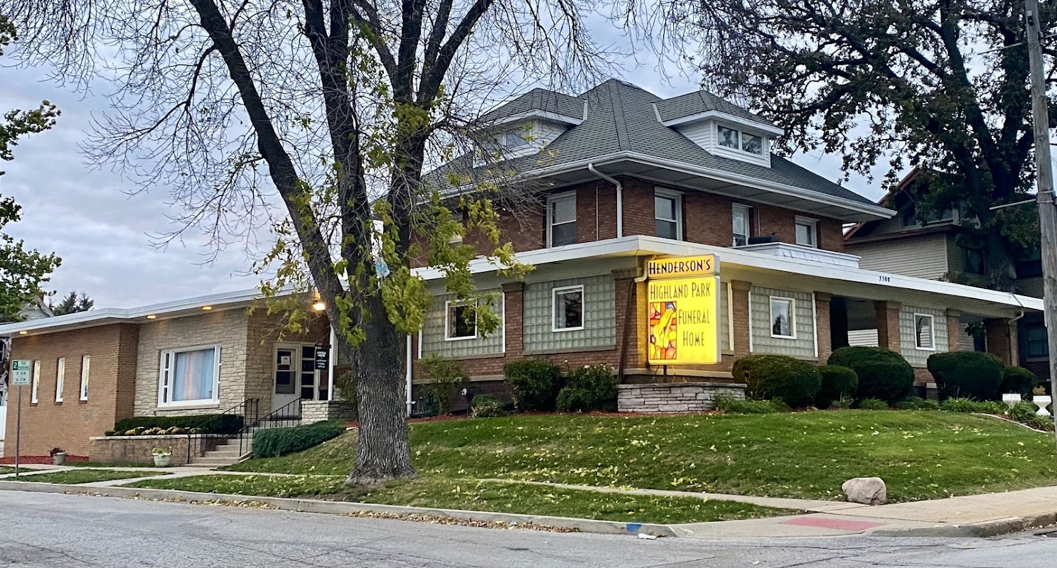 Henderson-Highland Park Funeral Home building in Des Moines, Iowa