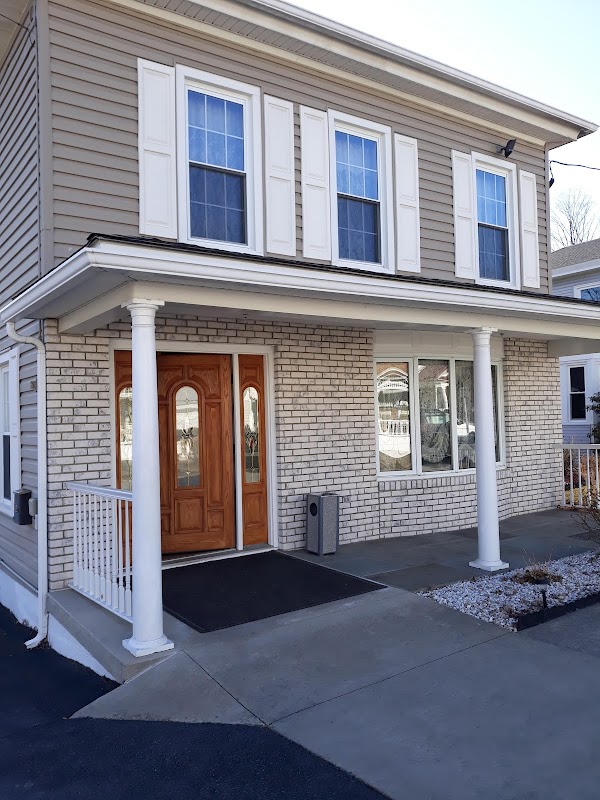 Hennessey's Funeral Home building in Susquehanna, Pennsylvania