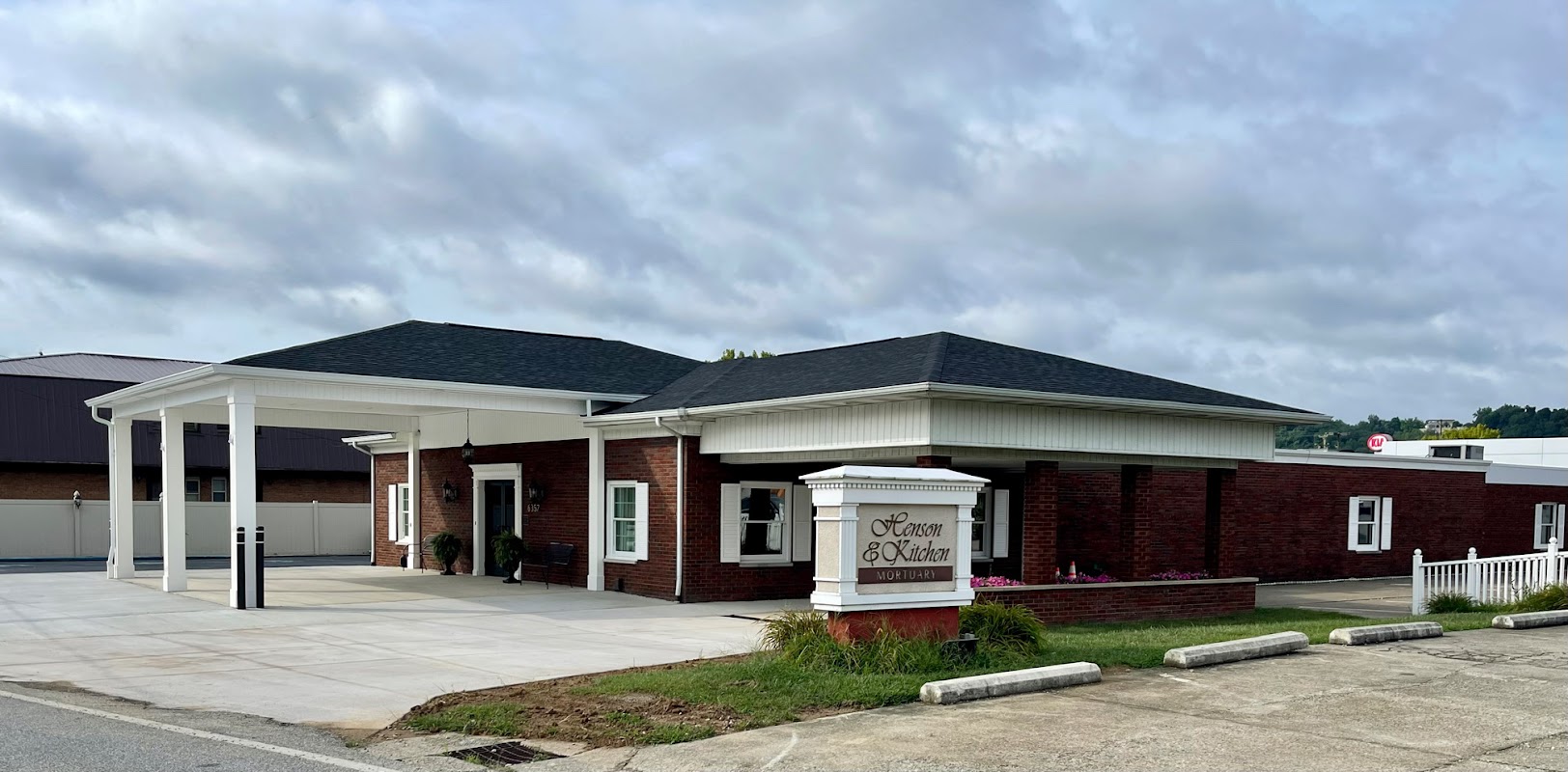 Henson & Kitchen Mortuary building in Huntington, West Virginia