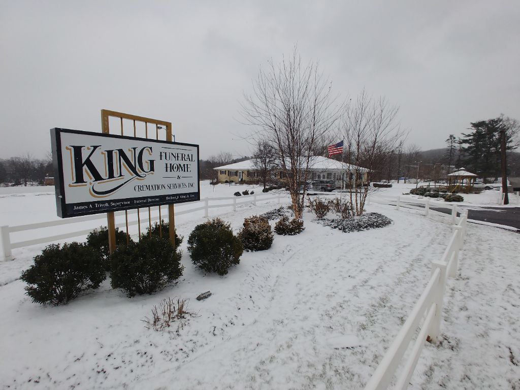 Herbert A. King Funeral Home building in Allison Park, Pennsylvania