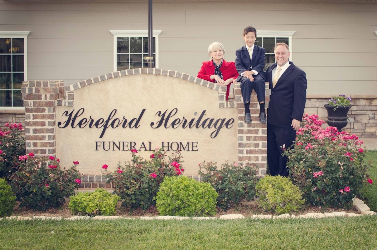 Hereford Heritage Funeral Home building in Hereford, Texas