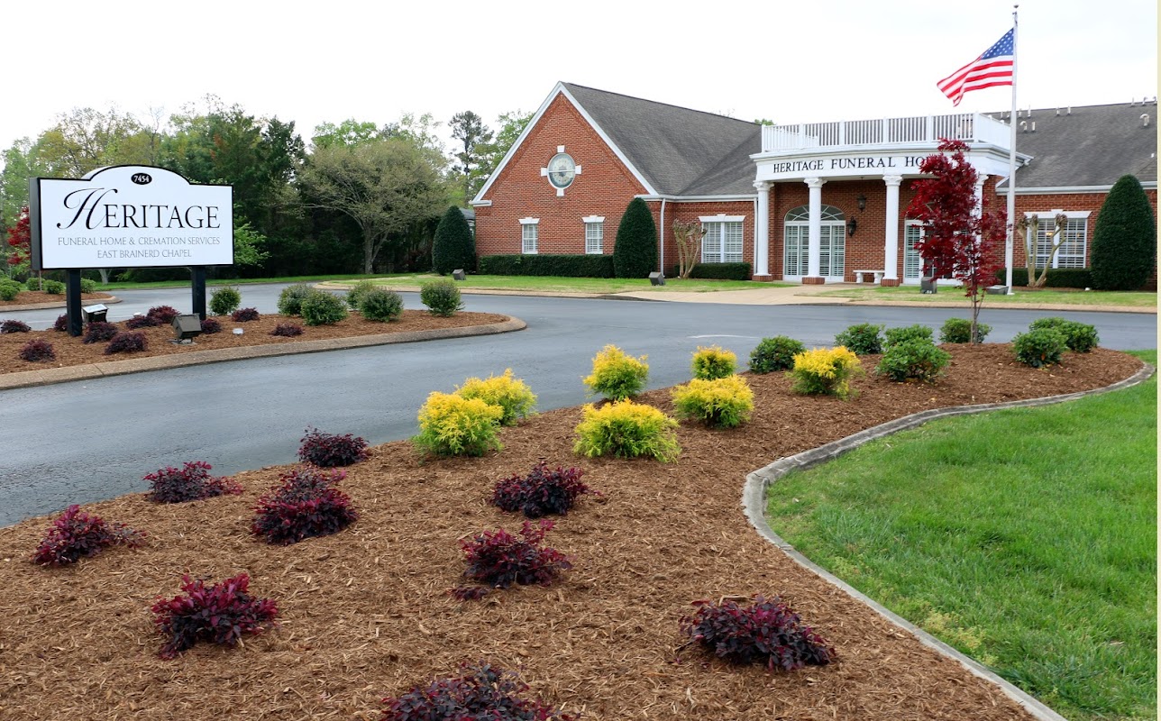 Heritage Funeral Homes & Crematory building in Chattanooga, Tennessee
