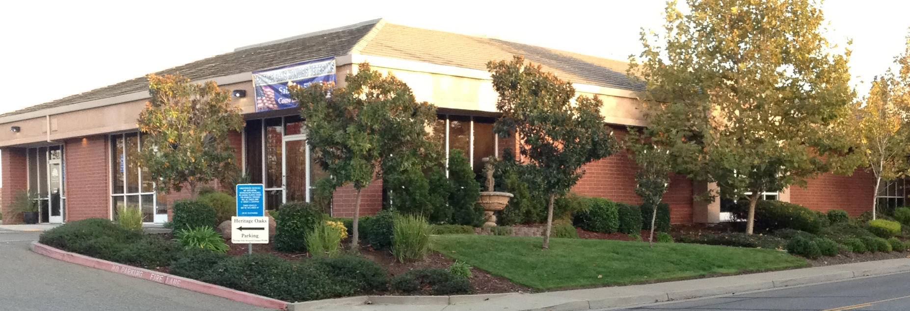 Heritage Oaks Memorial Chapel building in Rocklin, California