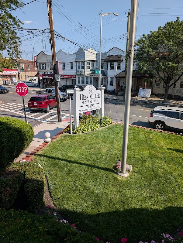 Hess Miller Funeral Home building in Middle Village, New York
