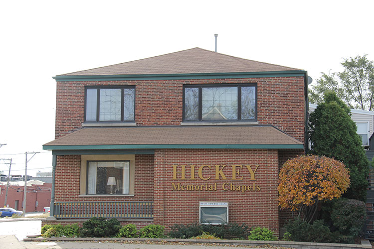 Hickey Memorial Chapels building in Blue Island, Illinois