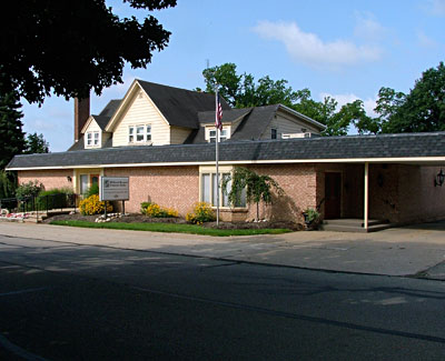 Hilliard-Rospert Funeral Home building in Wadsworth, Ohio